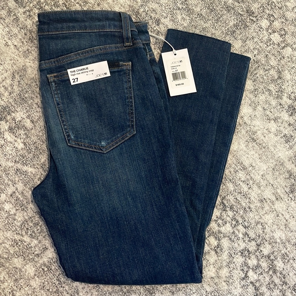 Joe’s Jeans Charlie High Rise Skinny Crop Sz27